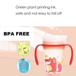 婴儿水杯厂家 - 210ml 360度硅胶训练