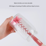 奶瓶刷厂家 - 3件尼龙迷你吸管清洁