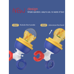 婴儿奶嘴厂家 - 2022新款硅胶婴儿水果喂养器