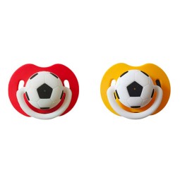 婴儿奶嘴厂家 - 批发无BPA卡通足球