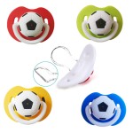 婴儿奶嘴厂家 - 批发无BPA卡通足球