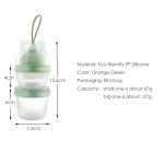 婴儿零食盒厂家 - 2层卡通塑料便携