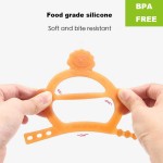 婴儿磨牙器厂家 - 可定制食品级硅胶环