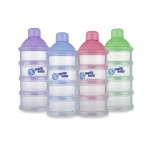 婴儿奶粉盒厂家 - 4层盒装粉末容器