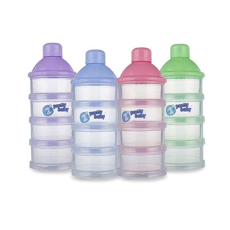 婴儿奶粉盒厂家 - 4层盒装粉末容器