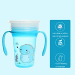 婴儿水杯厂家 - 210ml 360度硅胶训练