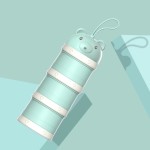 婴儿奶粉盒厂家 - 高品质熊手柄