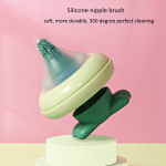 婴儿清洁刷厂家 - 热销无BPA软毛