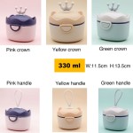 婴儿奶粉盒厂家 - 安全PP皇冠形状功能