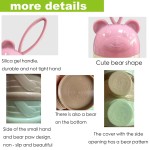 婴儿食品储存盒厂家 - 3-4层熊款便携