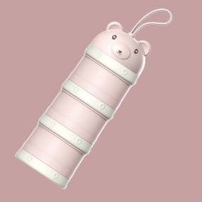 婴儿奶粉盒厂家 - 高品质熊手柄