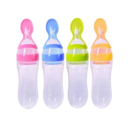 婴儿喂养瓶厂家 - 90ml硅胶米糊勺
