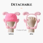 婴儿磨牙手套厂家 - 食品级防掉落手腕