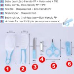 婴儿修甲套装厂家 - 6件宝宝安全育儿护理