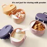 婴儿奶粉盒厂家 - 安全PP皇冠形状功能