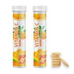 Nutrition Supplement Private Label Effervescent Tablets Vitamin C Tablets