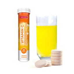 Private Label Effervescent Tablets Supplement Vitamin C Effervescent Tablet 1000mg