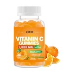 OEM ODM Private Label Children Vitamin C Gummy 1000mg Healthy Immune System Vitamin C Gummies for Kids