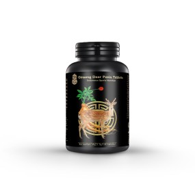 Factory Private Label Male Ginseng Deer Whip Tablets Enhance Energy Enhance Endurance Improve Excitement Men Ginseng Deer Whip