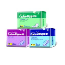 卫生巾工厂-中国厂批发超薄绿色芯片