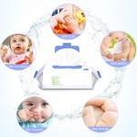 婴儿湿巾生产厂家-批发可降解清晰草本新生