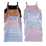 女孩吊带衫厂家 - 纯色贴身无标签