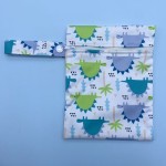 湿干袋厂家 - 印花可重复使用15x20cm迷你