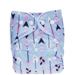 新生儿尿布生产厂家 - Lokeystar蓝色印花口袋