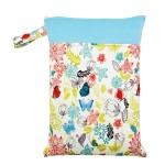 湿袋生产厂家 - 双拉链25x35cm拼色