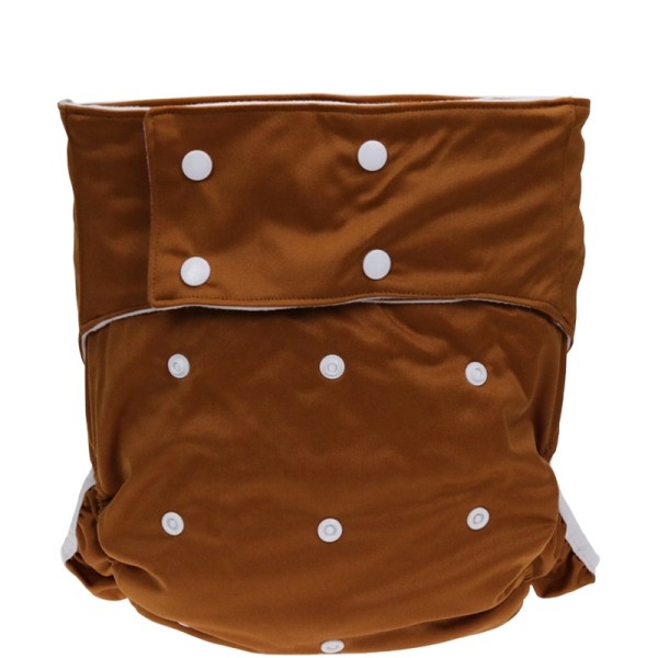 布尿布厂家 - Lokeystar棕色可重复使用防漏