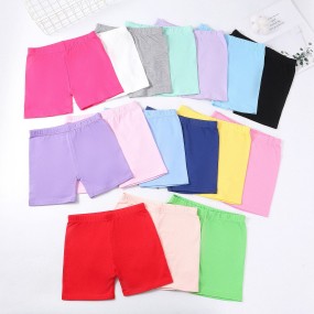 Girls Boxer Pants Factory - Candy Color Cotton Anti-peeping