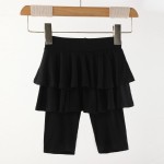 裙装打底裤生产厂家 - 女孩带裙打底裤6-12岁