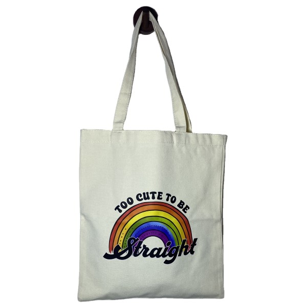 购物袋厂家 - 热转印棉质蝴蝶