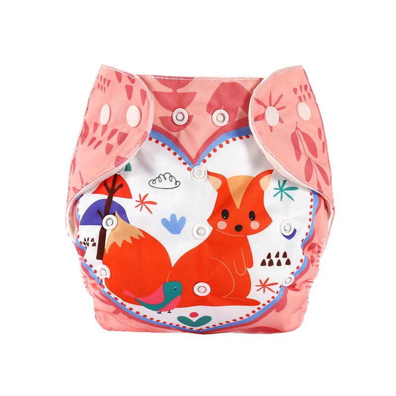 婴儿尿布生产厂家 - Lokeystar卡通印花可重复