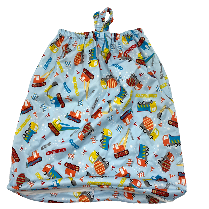 尿布包厂家 - 顶部弹性手柄底部拉链