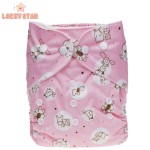 新生儿尿布生产厂家 - Lokeystar蓝色印花口袋