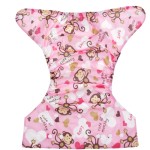 新生儿尿布生产厂家 - Lokeystar蓝色印花口袋