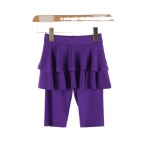 裙装打底裤生产厂家 - 女孩带裙打底裤6-12岁