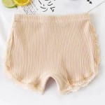 女孩安全裤厂家 - 夏季棉质蕾丝边