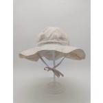 防晒帽厂家 - 条纹桶帽宽边