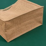 黄麻购物袋生产厂家 - 绳柄防水托特