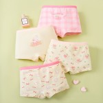 女孩内衣厂家 - 棉质男孩短裤平角裤