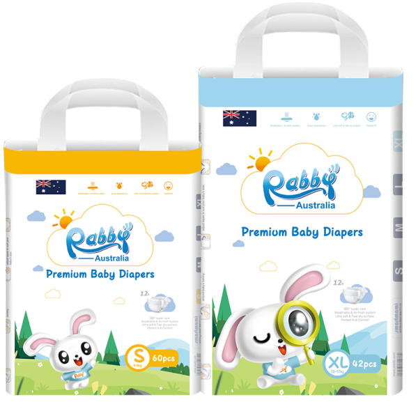 Baby Diapers Supplier - Australia Rabby Brand Super