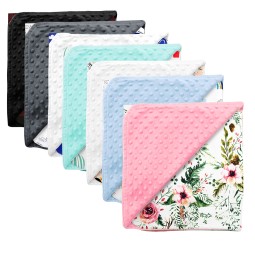 Fleece Blanket Manufacturer - Hot Selling Custom Logo Plush