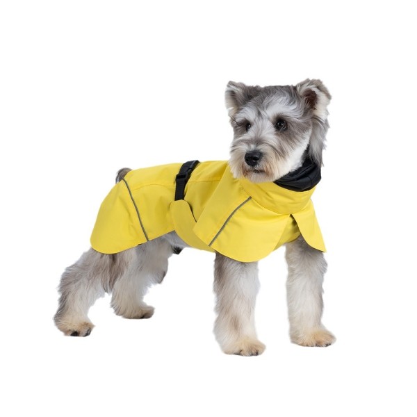 Pet Raincoat Factory - Double Collar Waterproof Reflective