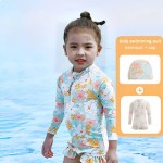 Kids Swimwear Manufacturer - Toddler Girls One Piece Ruffles