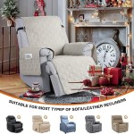 Recliner Cover Factory - Waterproof Nonslip Stay Place Dog