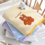 Muslin Bath Towel Manufacturer - Custom 6 Layer Cotton Cartoon