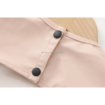 婴儿围兜生产厂家 - 定制颜色PU聚酯长袖