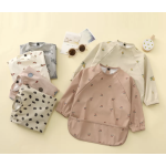 婴儿围兜厂家 - 热销定制印花防水